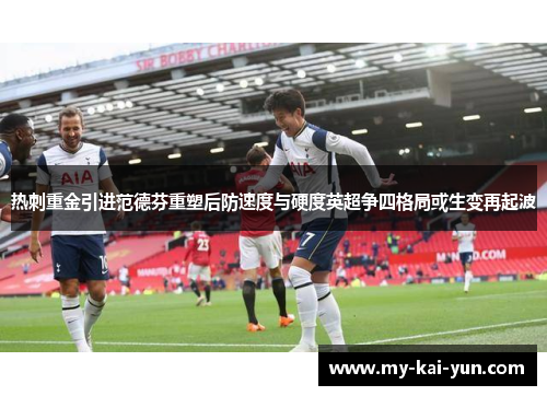 热刺重金引进范德芬重塑后防速度与硬度英超争四格局或生变再起波